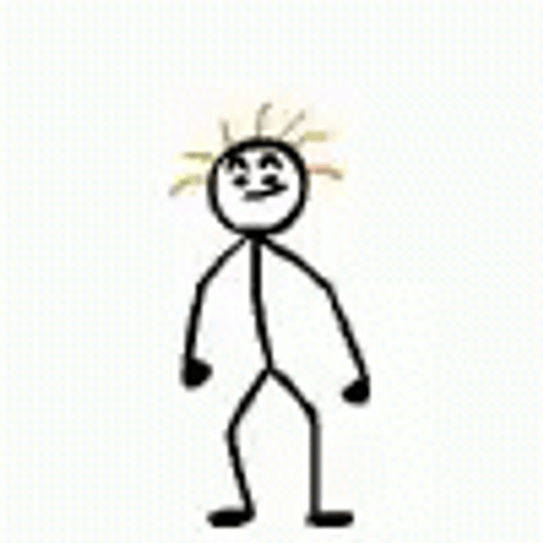 Stick Man Fire Power GIF