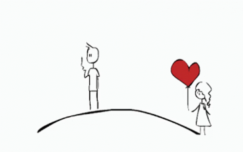 Stick Man Got Rejected GIF
