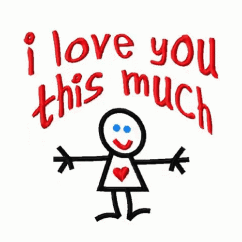 Stick Man Love You So Much GIF