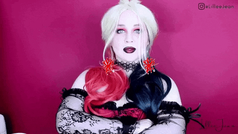 Stick Tongue Out Harley Quinn GIF