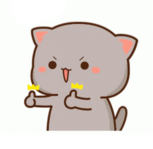 Sticker Cat Thumbs Up GIF