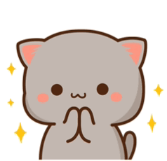 Sticker Happy Cat Screaming Of Excitement GIF