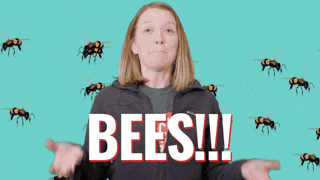 Stickergiant Bees Gif GIF