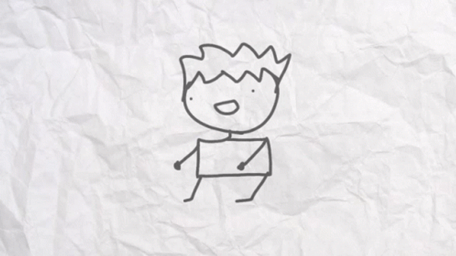 Stickman Spooky Month Dance GIF
