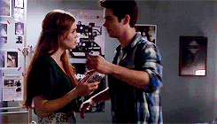 Stiles Stilinski Hugging A Girl GIF