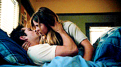 Stiles Stilinski Kissing Malia Hale GIF