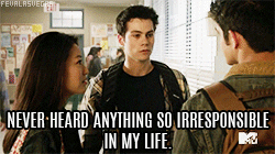 Stiles Stilinski Walking Away GIF