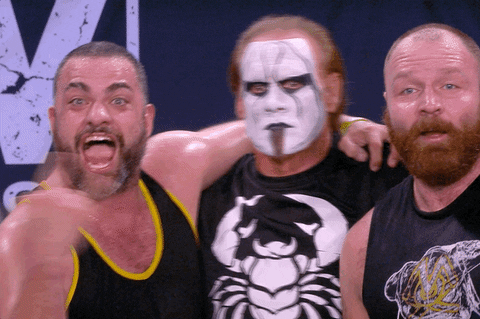 Sting Pro Wrestling Sport GIF