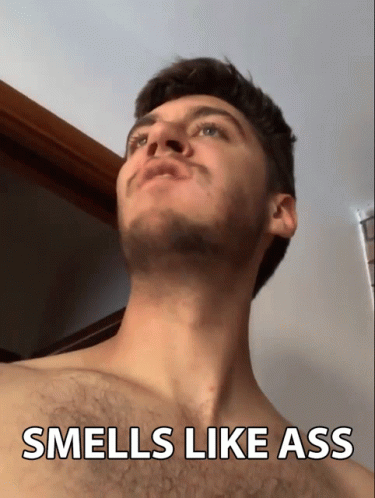 Stinky Smell Disgusted Reaction GIF