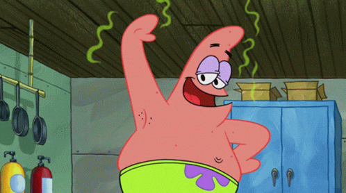 Stinky Armpit Patrick Star Spongebob GIF