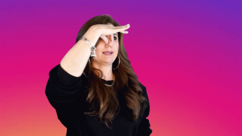 Amanda Cee Stinky Pinching Nose GIF