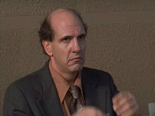 Stinky Ted Buckland Pinching Nose GIF