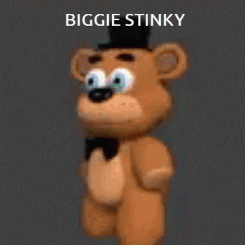 Biggie Stinky Bear Dancing GIF