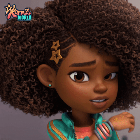 Stinky Smell Pinching Nose Karma's World GIF