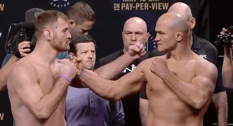 Stipe Miocic Will Face Off With Junior Dos Santos GIF