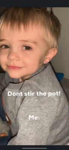 Little Boy Stirring The Pot GIF