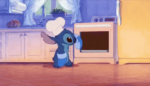 Stitch Baking GIF
