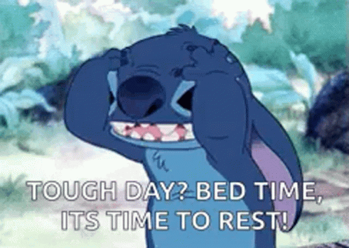 Stitch Covering Eyes With Hands GIF