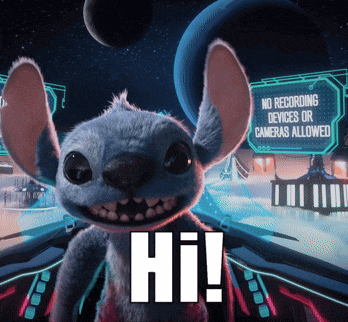 Stitch Hi Gif GIF