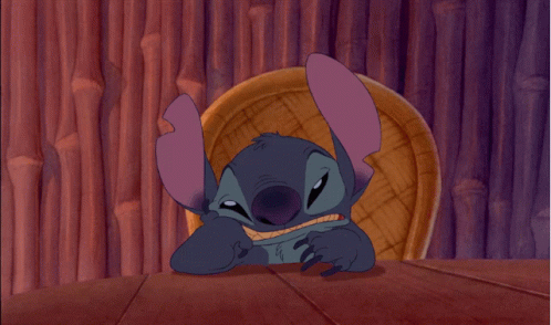 Stitch Hi In Sadness GIF