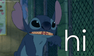 Stitch Love For Good Friend GIF