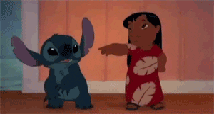 Stitch Love For Lilo Not Touching You GIF