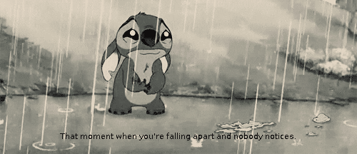 Stitch Love Happy Life Not Sad One GIF