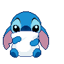 Stitch Love Soft Pillow So Much GIF