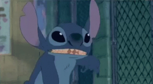 Stitch Saying Hi GIF