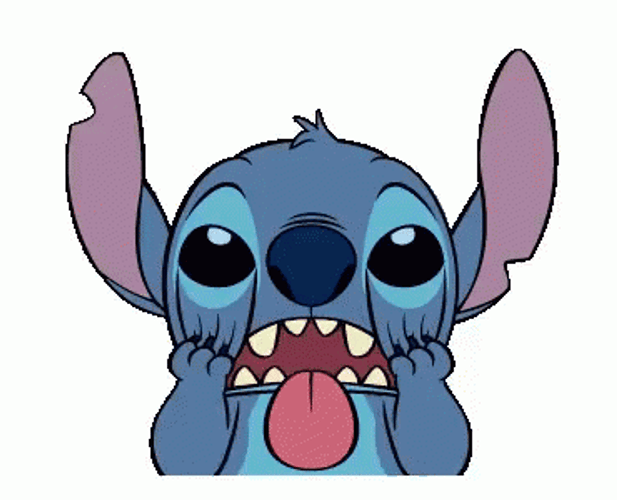 Stitch Silly Make Face GIF | GIFDB.com