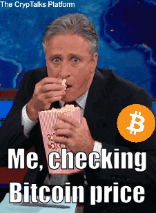 Stock Market Bitcoin Price Reaction Meme GIF