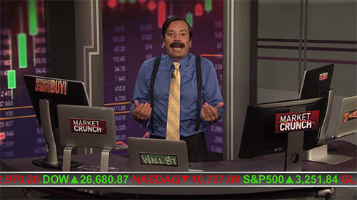 Stock Market Crash Jimmy Fallon Disguised GIF