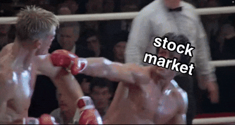 Stock Market Crash Rocky Balboa Face Swap GIF