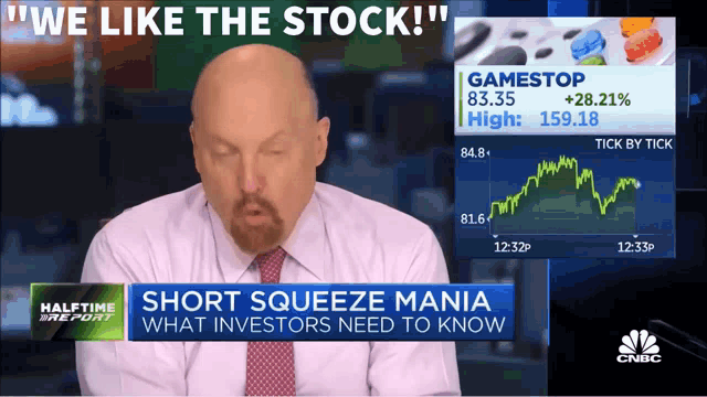 Stocks Short Squeeze Mania Reporter News GIF