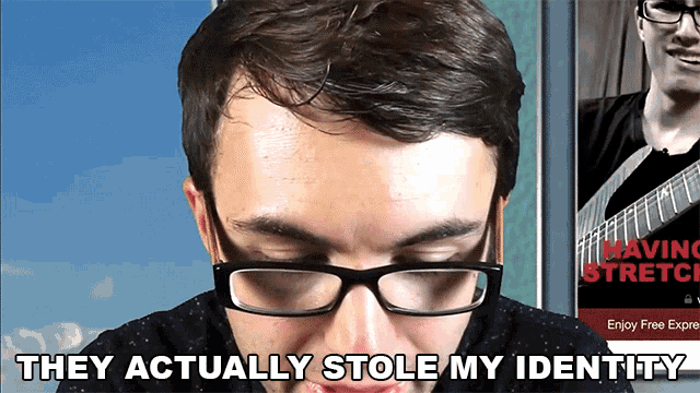 Stole My Identity Steve Terreberry GIF