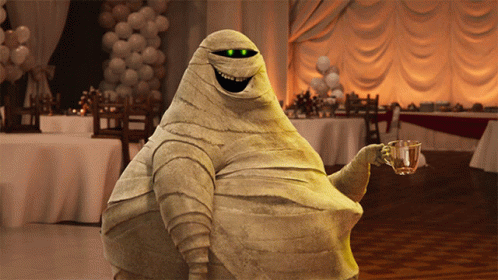 Stomach Growling Hotel Transylvania Murray The Mummy GIF