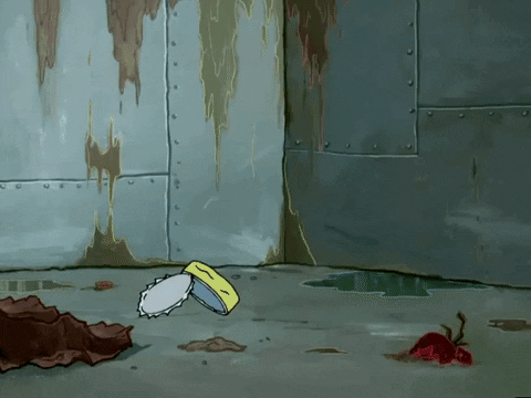 Stomach Growling Spongebob Squarepants Gary GIF