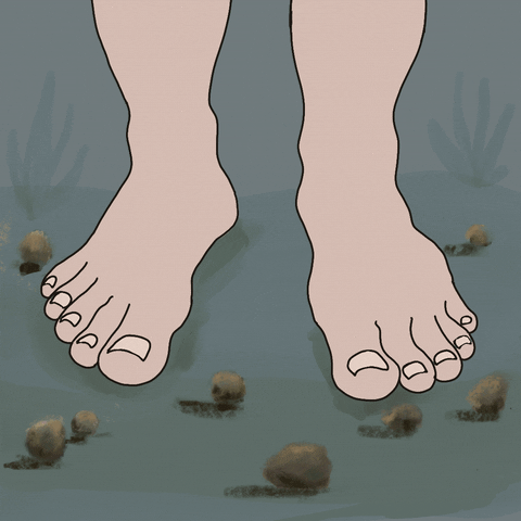 Stomping Big Foot GIF