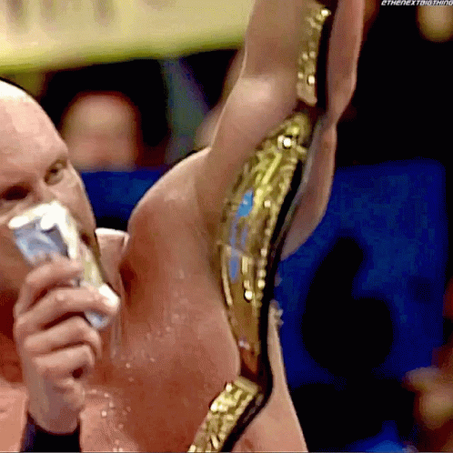 Stone Cold Beer Cheers Championship Belt GIF