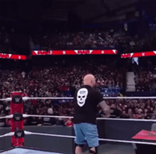 Stone Cold Beer Kevin Owens Turning Around GIF