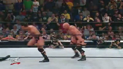 Stone Cold Getting Slammed GIF