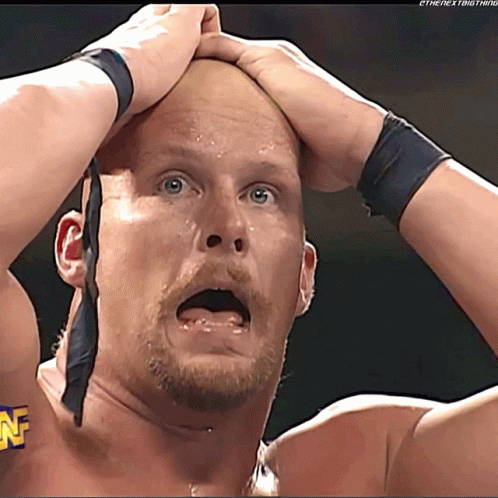 Stone Cold Steve Austin Confused GIF