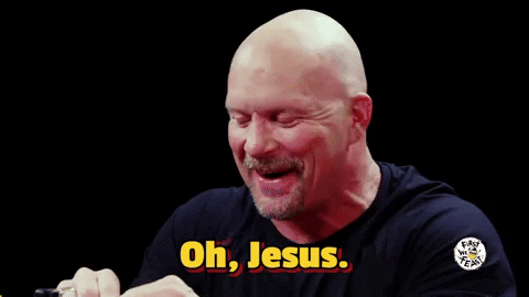 Stone Cold Steve Austin Oh Jesus GIF