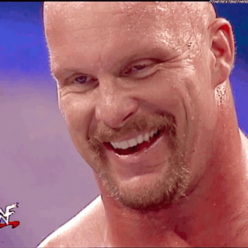 Stone Cold Steve Austin Smiling GIF