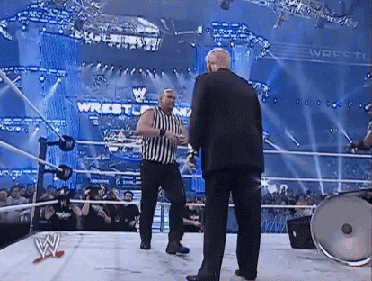Stone Cold Stunner On Trump Wwe GIF