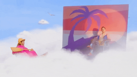 Stoner Sky Clouds GIF