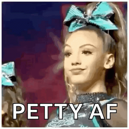 Stop Being Petty GIF