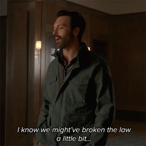 Stop Breaking The Law Eli Cohen GIF