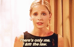 Stop Breaking The Law Sarah Michelle Gellar GIF