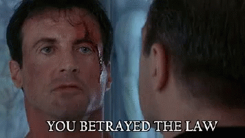 Stop Breaking The Law Sylvester Stallone GIF